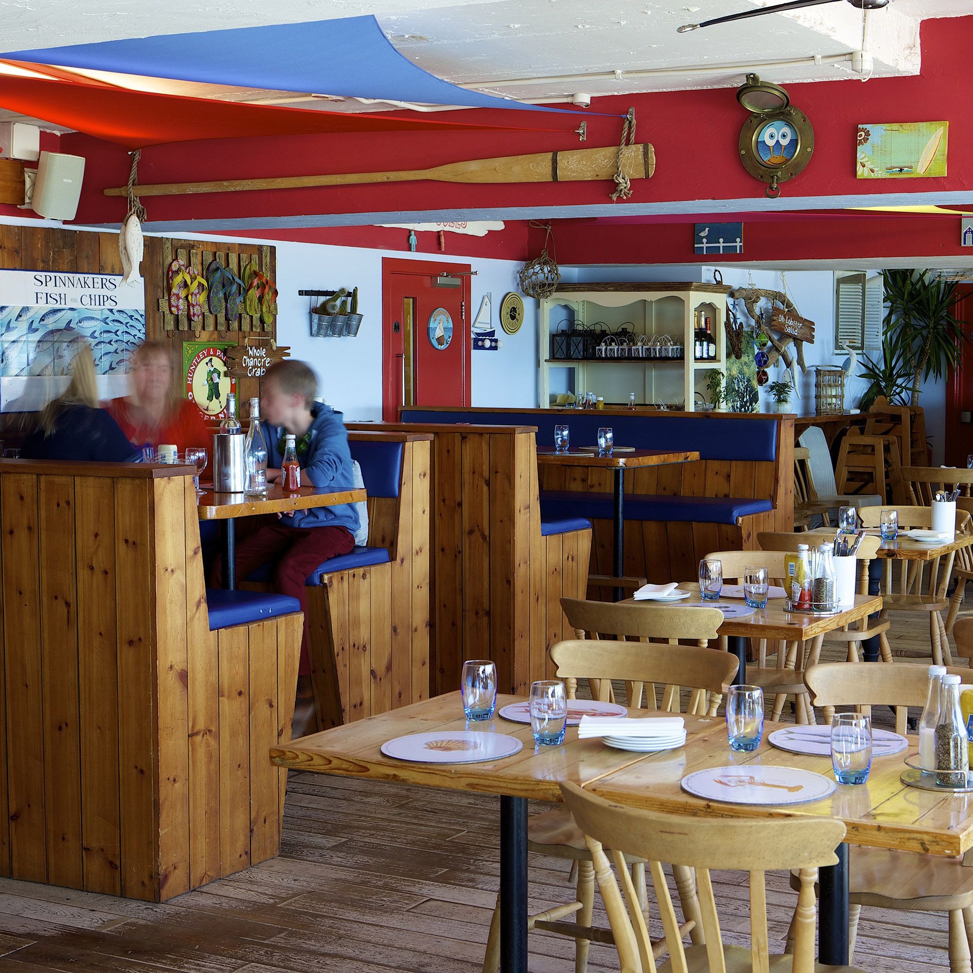 The old Jersey Crab Shack interior, circa 2008