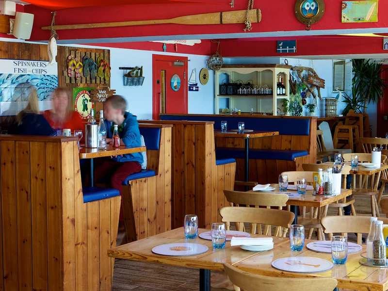 The old Jersey Crab Shack interior, circa 2008