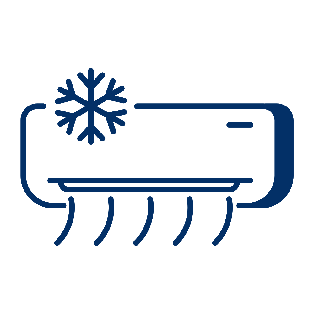 An icon of an air-conditioning unit