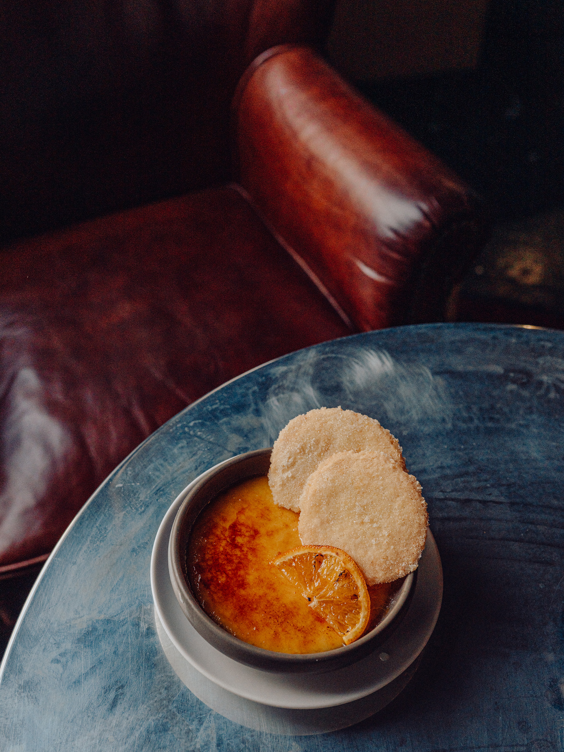 A dessert at The Old Vic