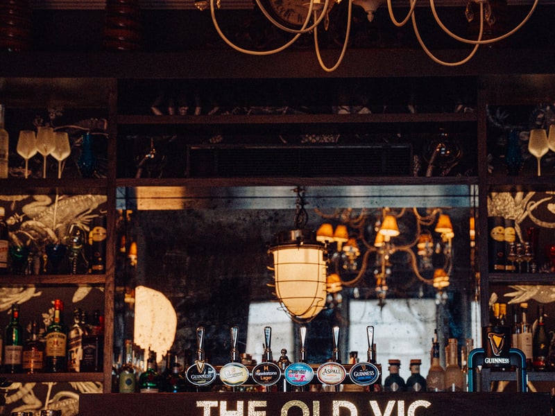 The bar at The Old Vic