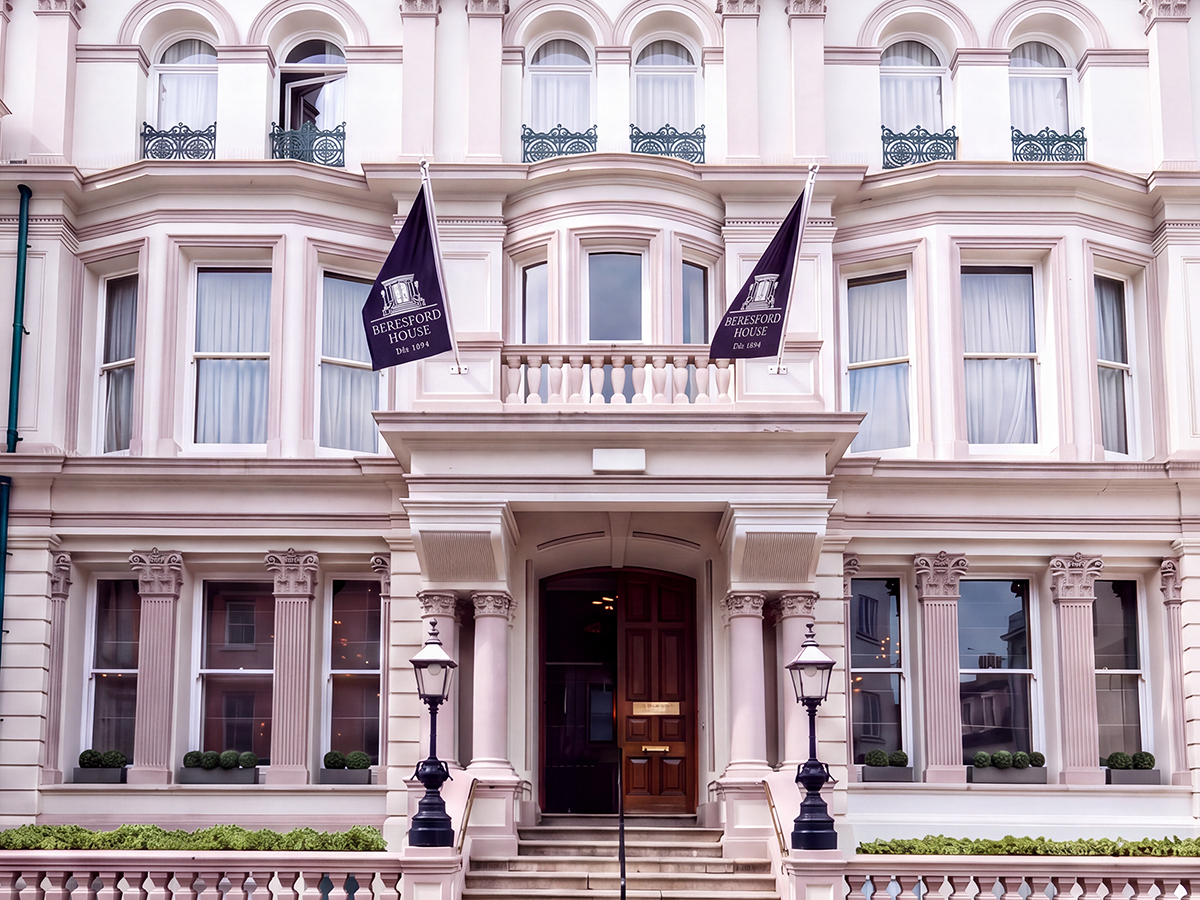 The exterior of Beresford House