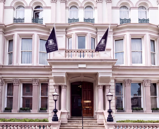 The exterior of Beresford House