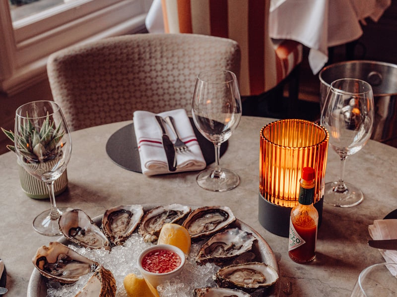 Oysters at Beresford House