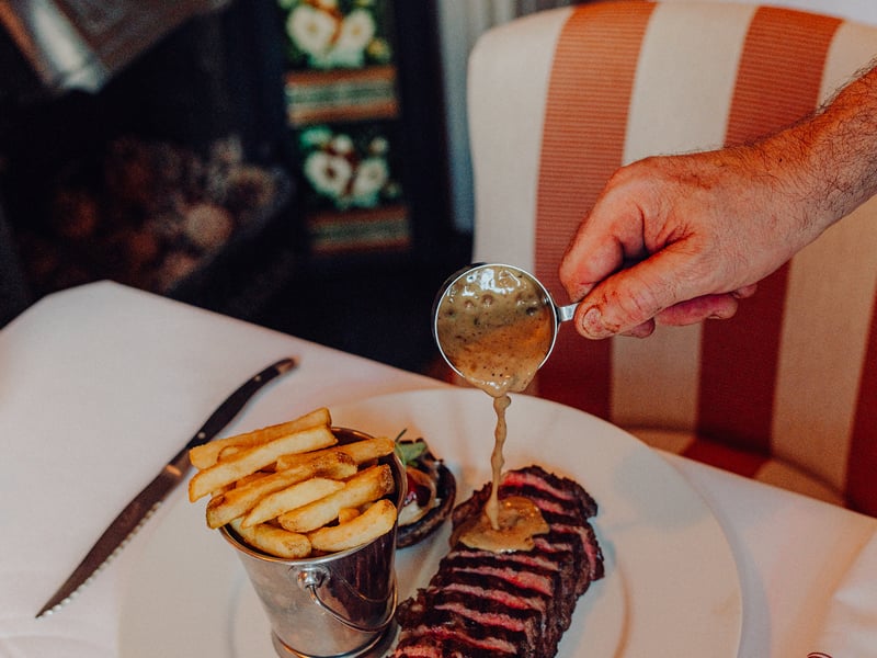 Steak at Beresford House